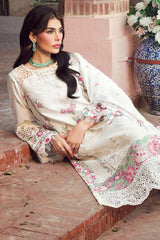 Motifz Premium Embroidered Lawn Unstitched Suit 4422-ZAHRA