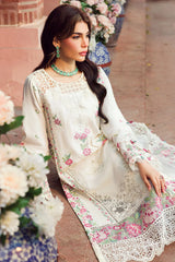 Motifz Premium Embroidered Lawn Unstitched Suit 4422-ZAHRA