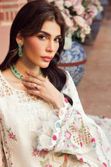 Motifz Premium Embroidered Lawn Unstitched Suit 4422-ZAHRA