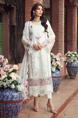 Motifz Premium Embroidered Lawn Unstitched Suit 4422-ZAHRA