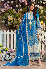 Motifz Premium Embroidered Lawn Unstitched Suit 4424-GUL-E-RANA