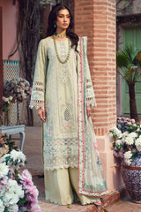 Motifz Premium Embroidered Lawn Unstitched Suit 4427-ZAIB