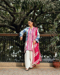 GulAhmed Stillness in Style Cross Hatch Lawn Suit