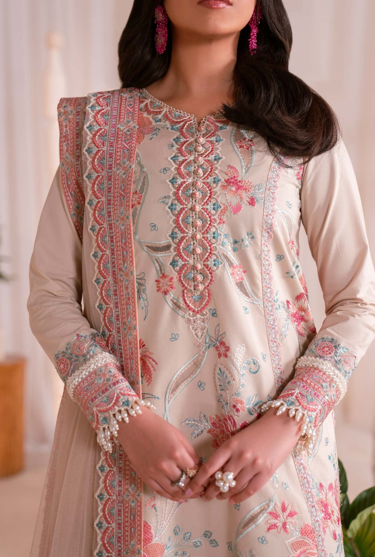 Maryum & Maria unstitched Lawn