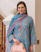 GulAhmed Floral Grace Printed Lawn Suit