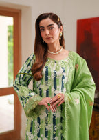 Parishay Azmir Printed Lawn 3 Piece Suit