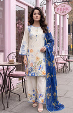 Coco Cords Printed 3 Piece CC-5-26-05 Unstitched image 1