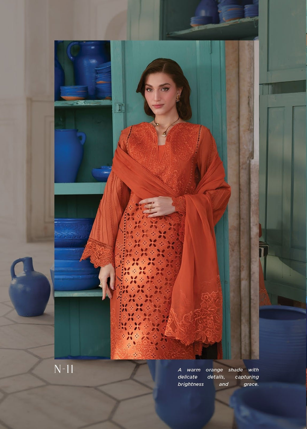 Nilofer Luxury Lawn 26  3 Piece Suit