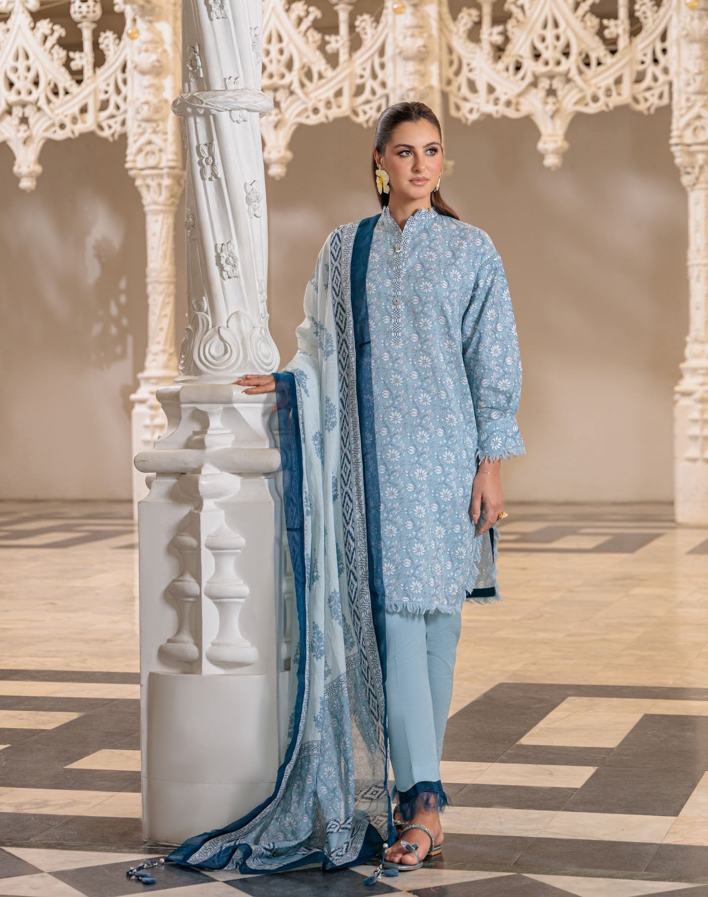 GulAhmed Hidden Light Printed Lawn Suit