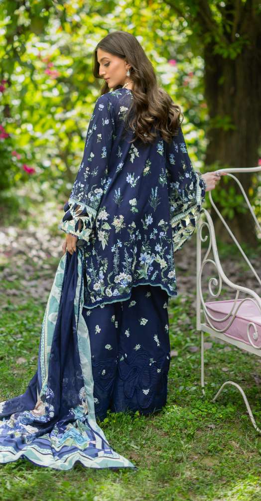 Elaf Bridgerton Fiorita Printed Lawn 3 Piece Suit