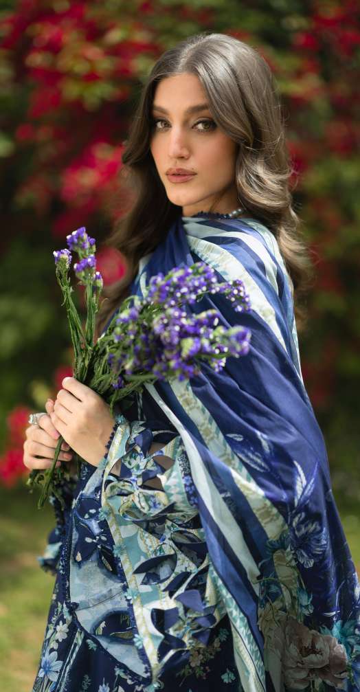Elaf Bridgerton Fiorita Printed Lawn 3 Piece Suit
