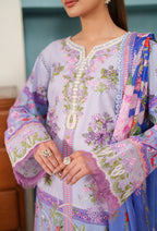 Parishay Azmir Printed Lawn 3 Piece Suit