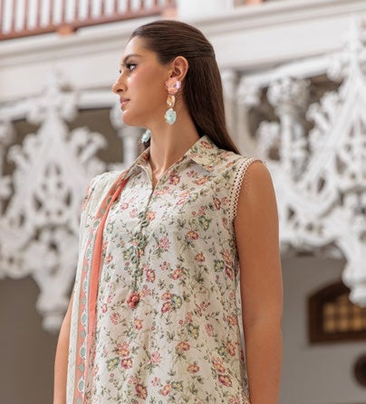GulAhmed Sunlit Flora Printed Lawn Suit