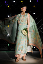 Marvelle Luxe Silk 26 - Unstitched - Tea Green