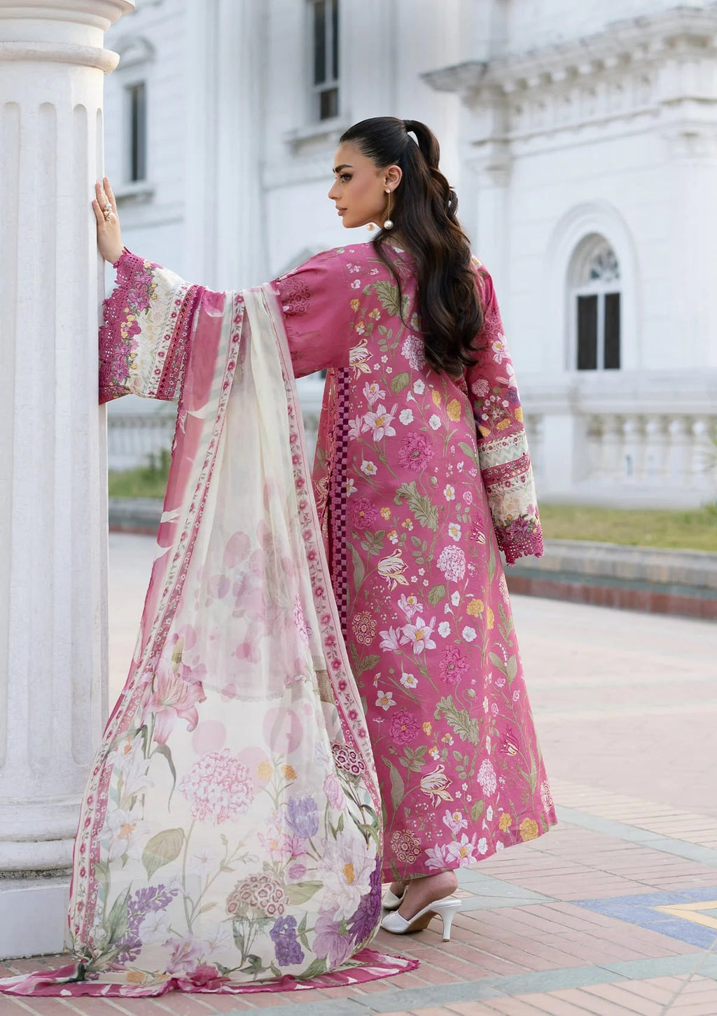 Elaf ESG-5B Delilah Unstitched 3 Piece Lawn Suit