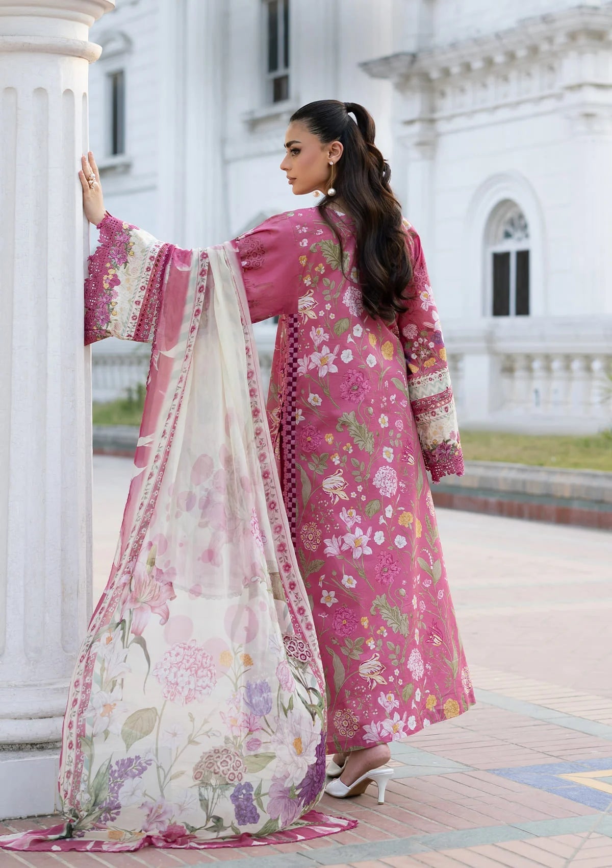 Elaf ESG-5B Delilah Unstitched 3 Piece Lawn Suit