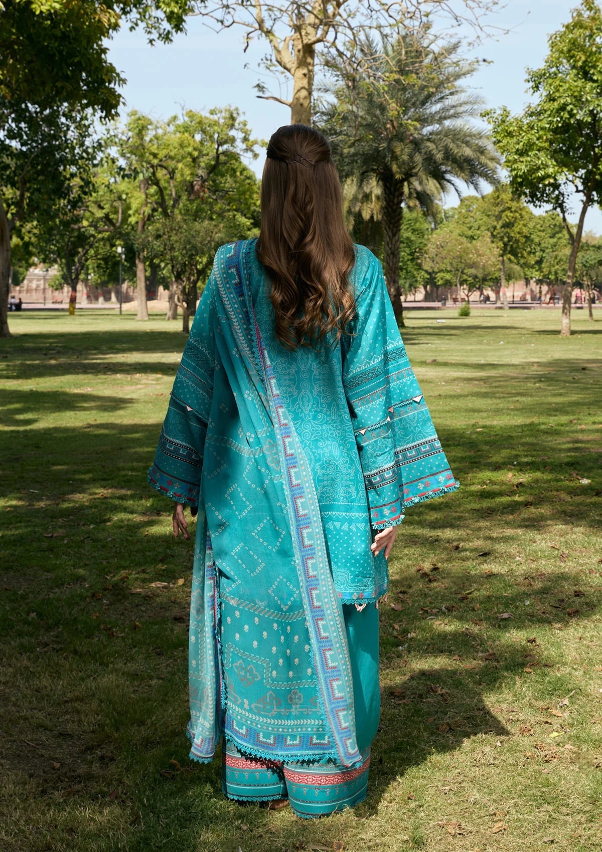 Kahf Aangan Prints Chiffon '26 – Kehkashan – Unstitched 3 Piece