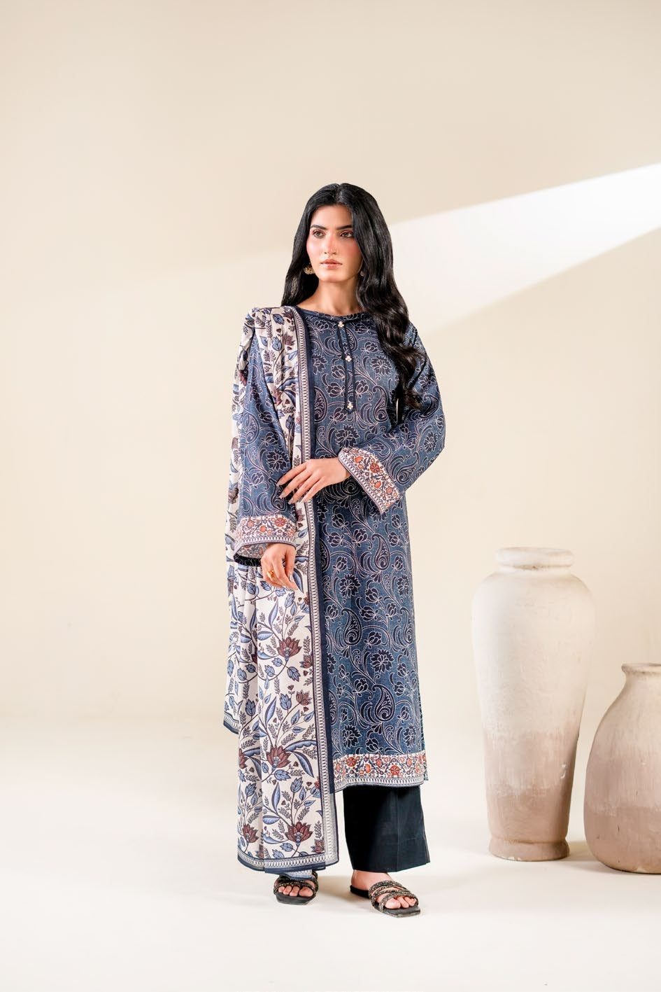 3-piece printed │Noor-e-Subah KHAS Lawn Suit
