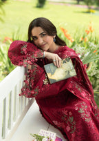Elaf Luxury Lawn Vol II '26 – Falling Petals – Unstitched 3 Piece