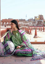 Kahf Aangan Prints Chiffon '26 – Rumi – Unstitched 3 Piece