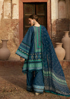 Kahf Aangan Prints Chiffon '26 – Sumbul – Unstitched 3 Piece