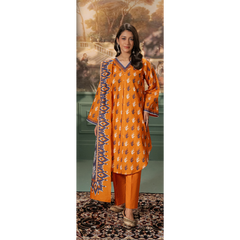 Digital Printed Khaddar Shirt & Digital Printed Khaddar Dopatta