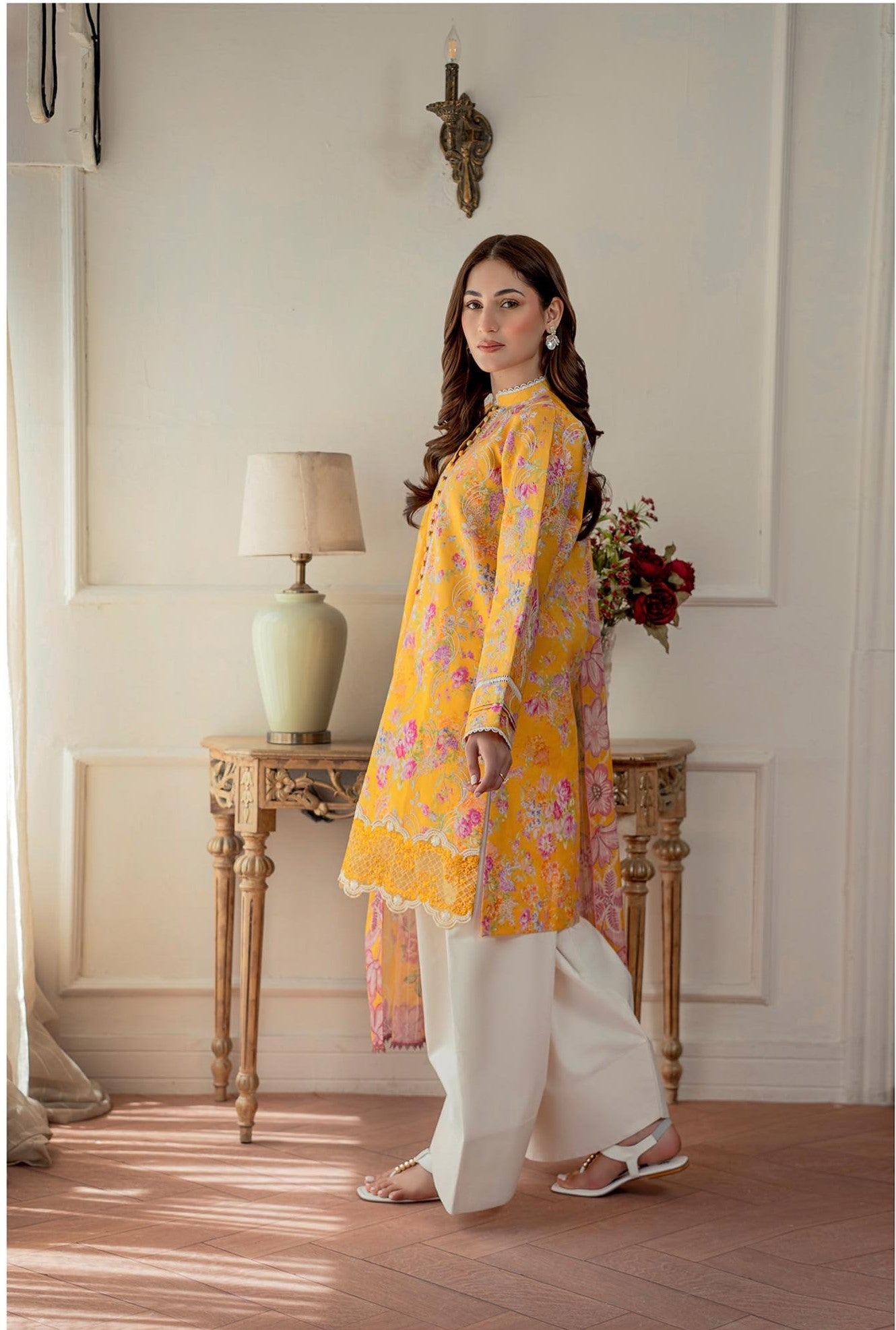 Raha Premium Printkari by Rajbari Vol 02 - Design 09 - Unstitched 3 Piece