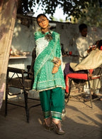 GulAhmed Chunri Printed Lawn 3 Piece Suit