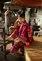 GulAhmed Chunri Luxury Chiffon 3 Piece Suit