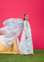 Parishay Azmir Printed Lawn 3 Piece Suit