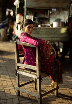 GulAhmed Chunri Luxury Chiffon 3 Piece Suit