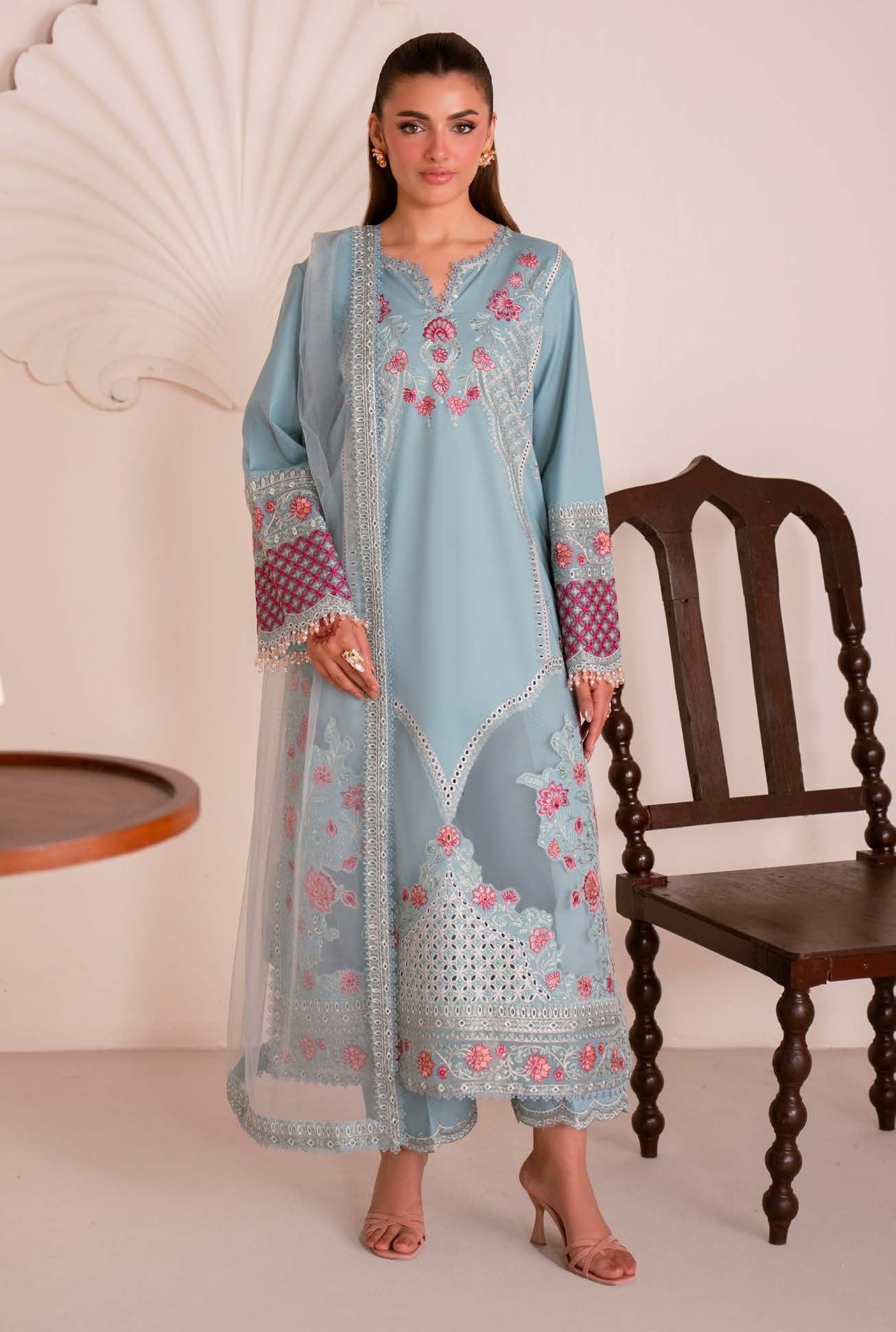 Maryum & Maria unstitched Lawn