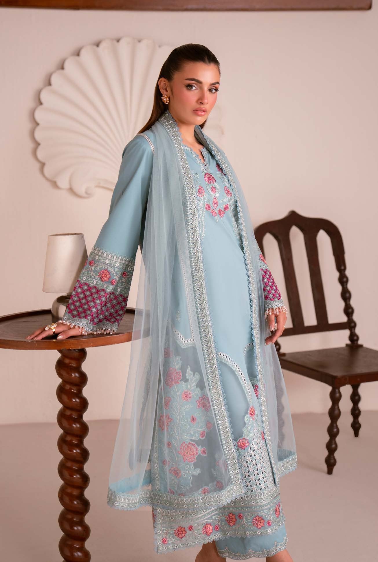 Maryum & Maria unstitched Lawn