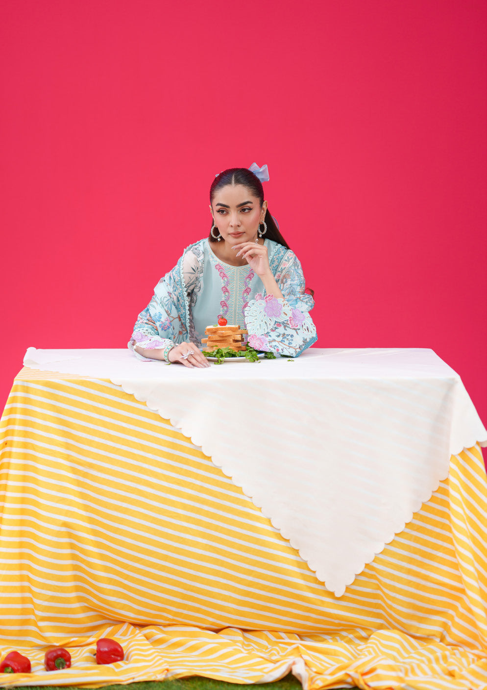Parishay Azmir Printed Lawn 3 Piece Suit
