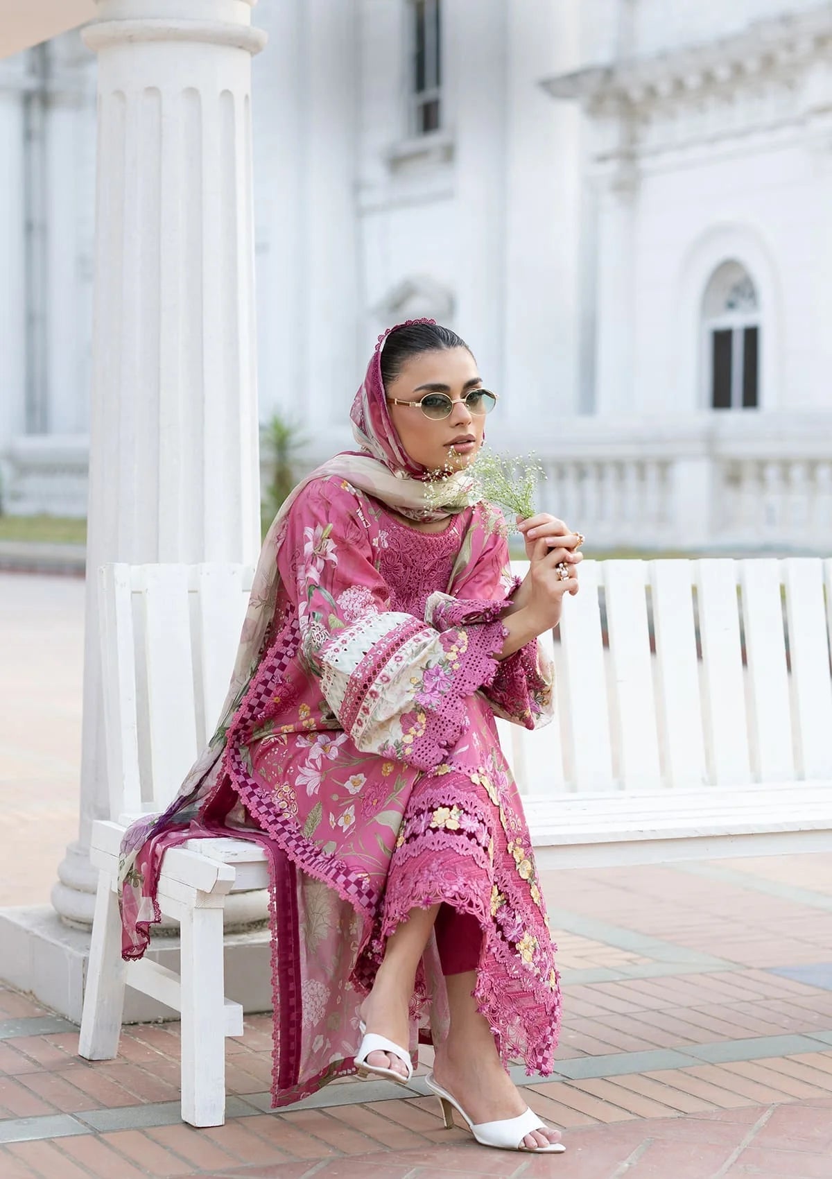 Elaf ESG-5B Delilah Unstitched 3 Piece Lawn Suit