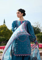 Kahf Aangan Prints Chiffon '26 – Falak Ara – Unstitched 3 Piece