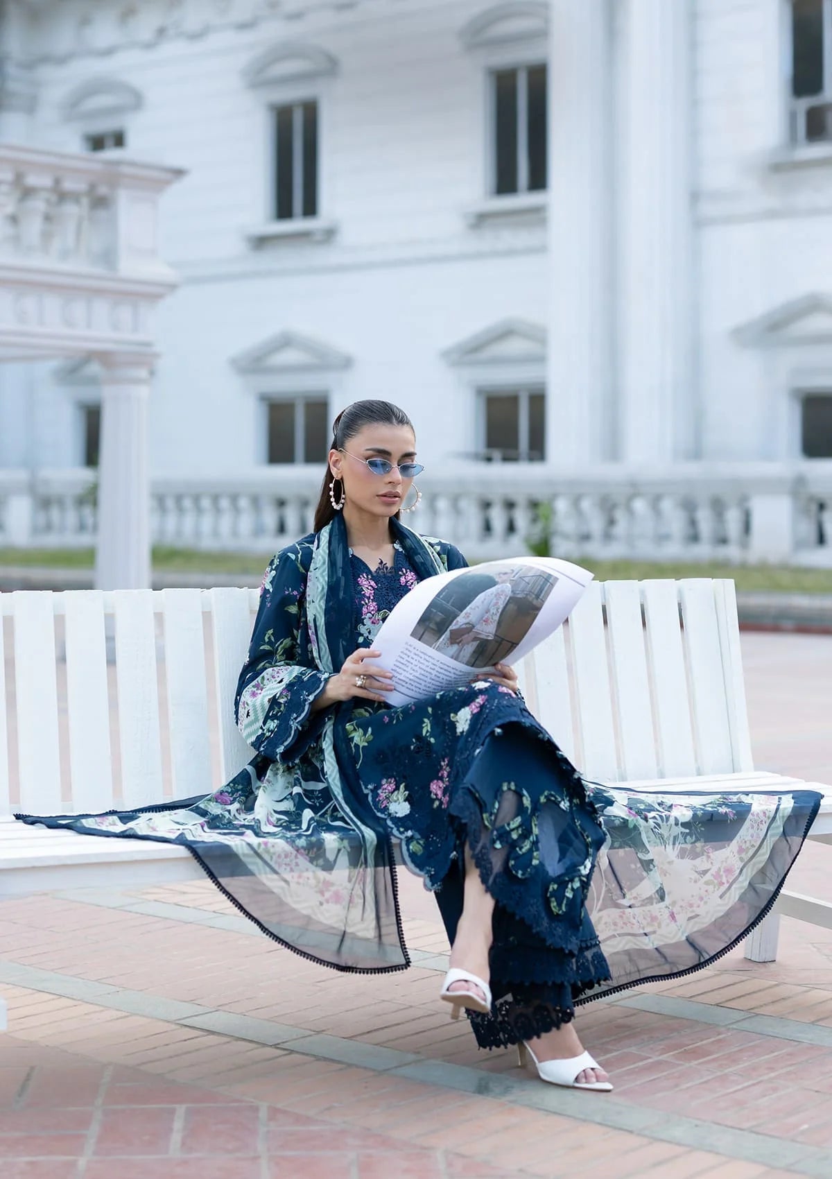 Elaf ESG-3A Mariel Unstitched 3 Piece Lawn Suit