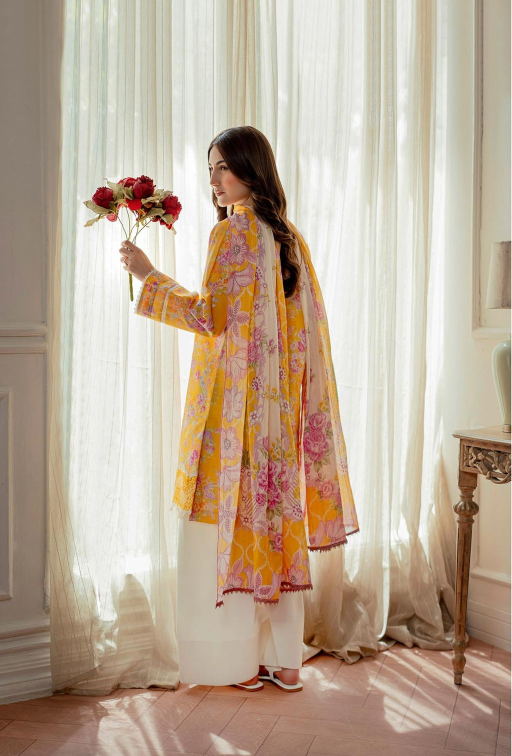 Raha Premium Printkari by Rajbari Vol 02 - Design 09 - Unstitched 3 Piece