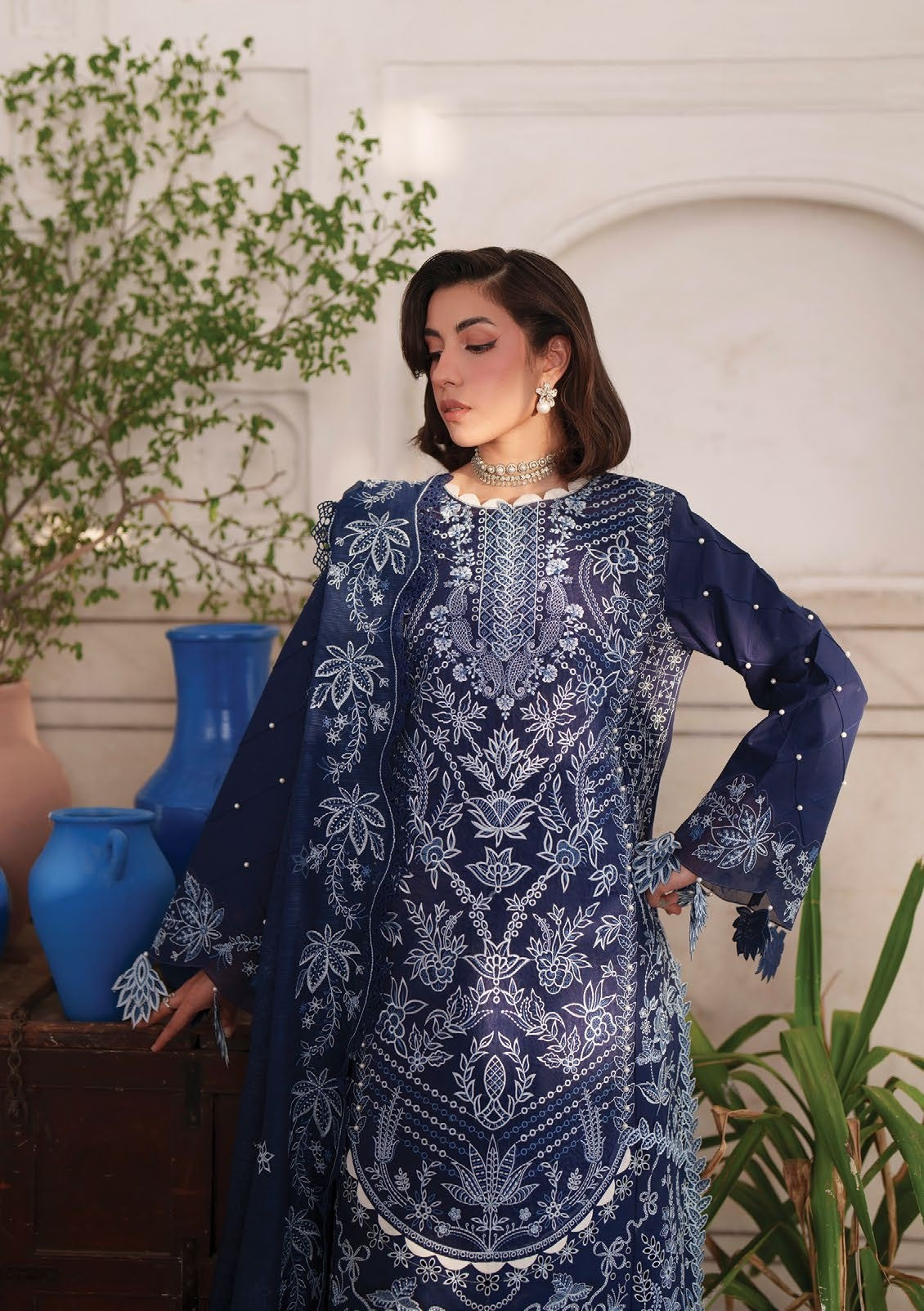Nilofer Luxury Lawn 26  3 Piece Suit