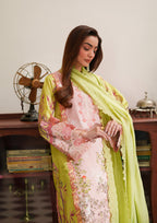Parishay Azmir Printed Lawn 3 Piece Suit