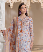GulAhmed Calm Canvas Printed Lawn Suit