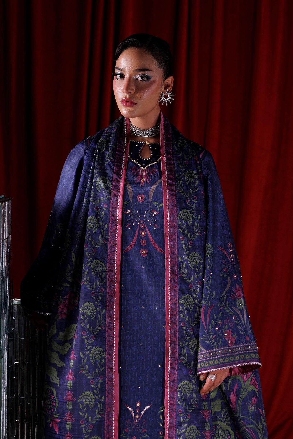 Eclat Luxe Silk 26 - S - Dark Blue
