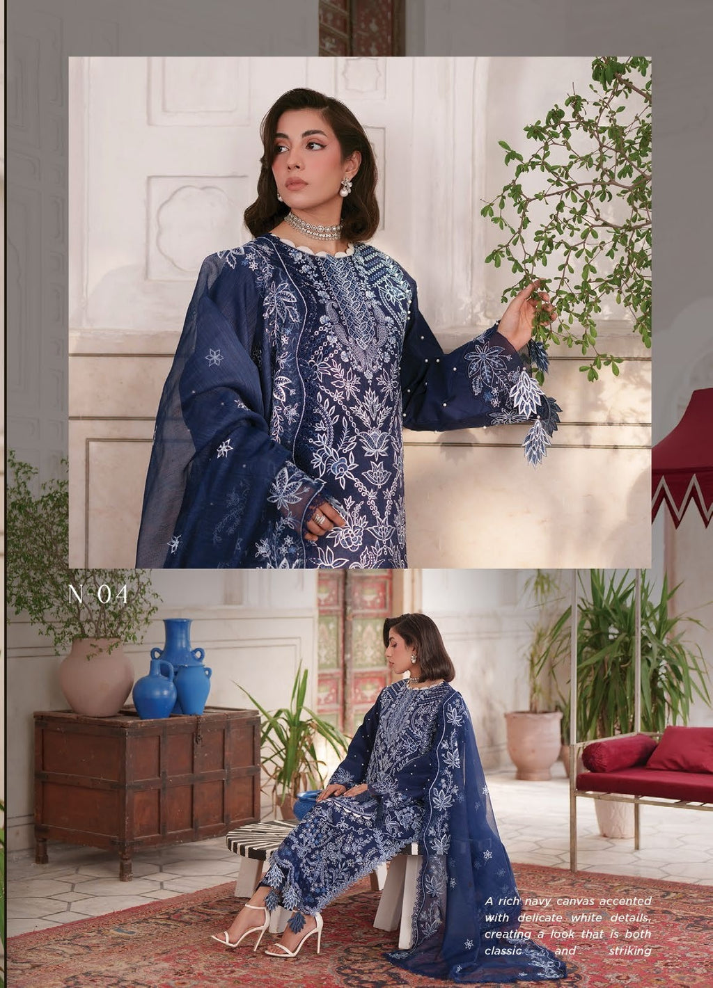 Nilofer Luxury Lawn 26  3 Piece Suit