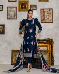 3-piece suit Fancy Embroidered│GulAhmed Lawn│Freesia