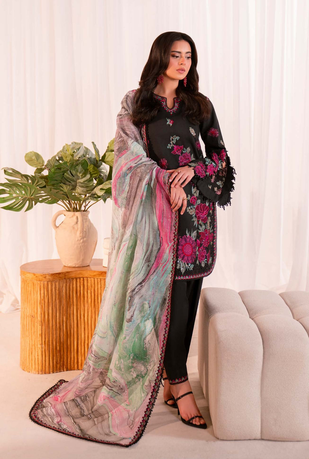 Maryum & Maria unstitched Lawn