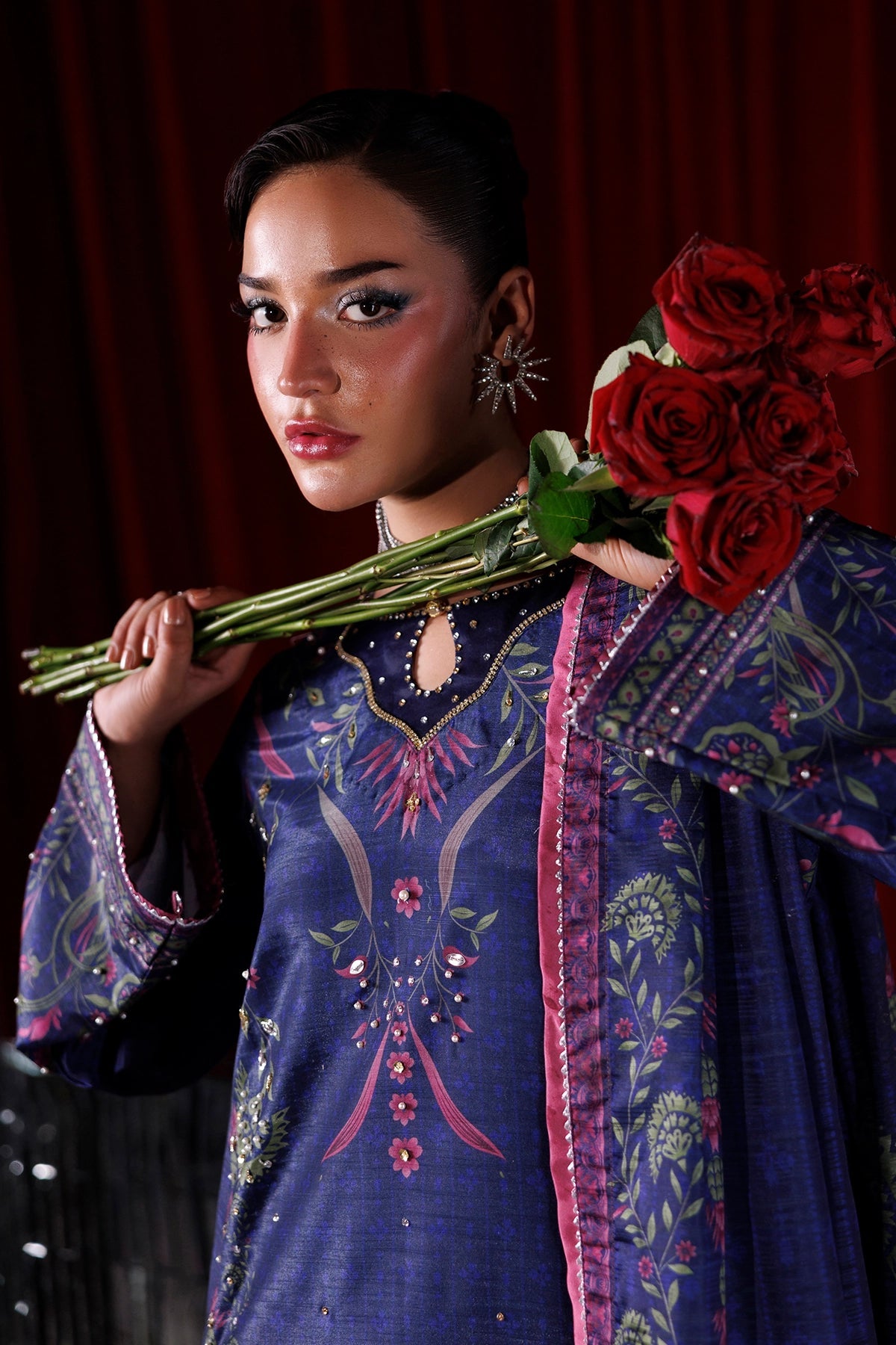 Eclat Luxe Silk 26 - L - Dark Blue