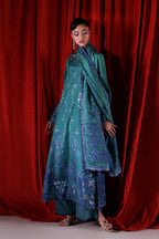 Lumeire Luxe Silk 26 - Unstitched - Deap Teal