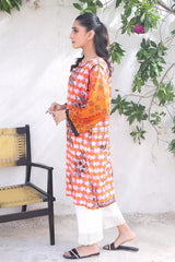 Rashid textile Digitally Printed Lawn Shirt-8625