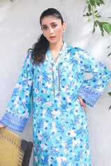 Rashid textile Digitally Printed Lawn Shirt-8627