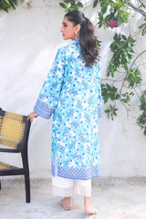 Rashid textile Digitally Printed Lawn Shirt-8627